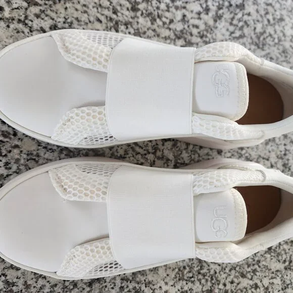 UGG Libu Lite White Sneakers โ Light, Sporty & Summer-Ready ๐โ๏ธ (#547) - Picture 8 of 11